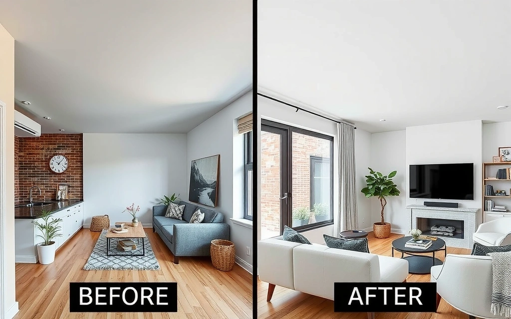 Interior renovation showcase